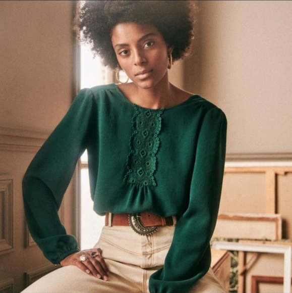 Sezane Ivy Blouse - Picture 2 of 7